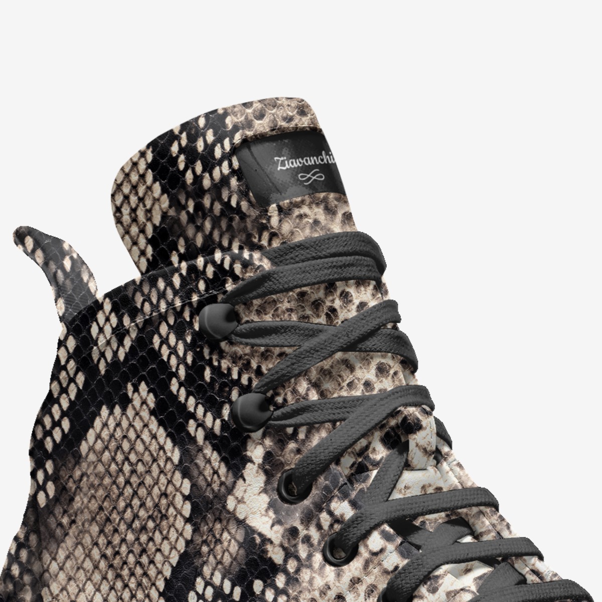 Ziavanchi custom made in Italy shoes by Shaundrea And Bobby Howell | Detail view