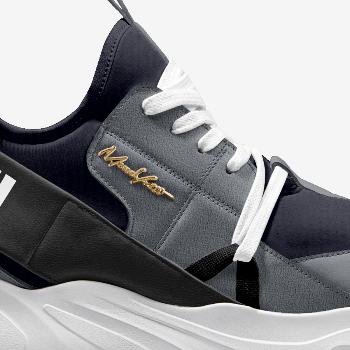 Victory 090 custom made in Italy shoes by Moneyatti Brand | Detail view