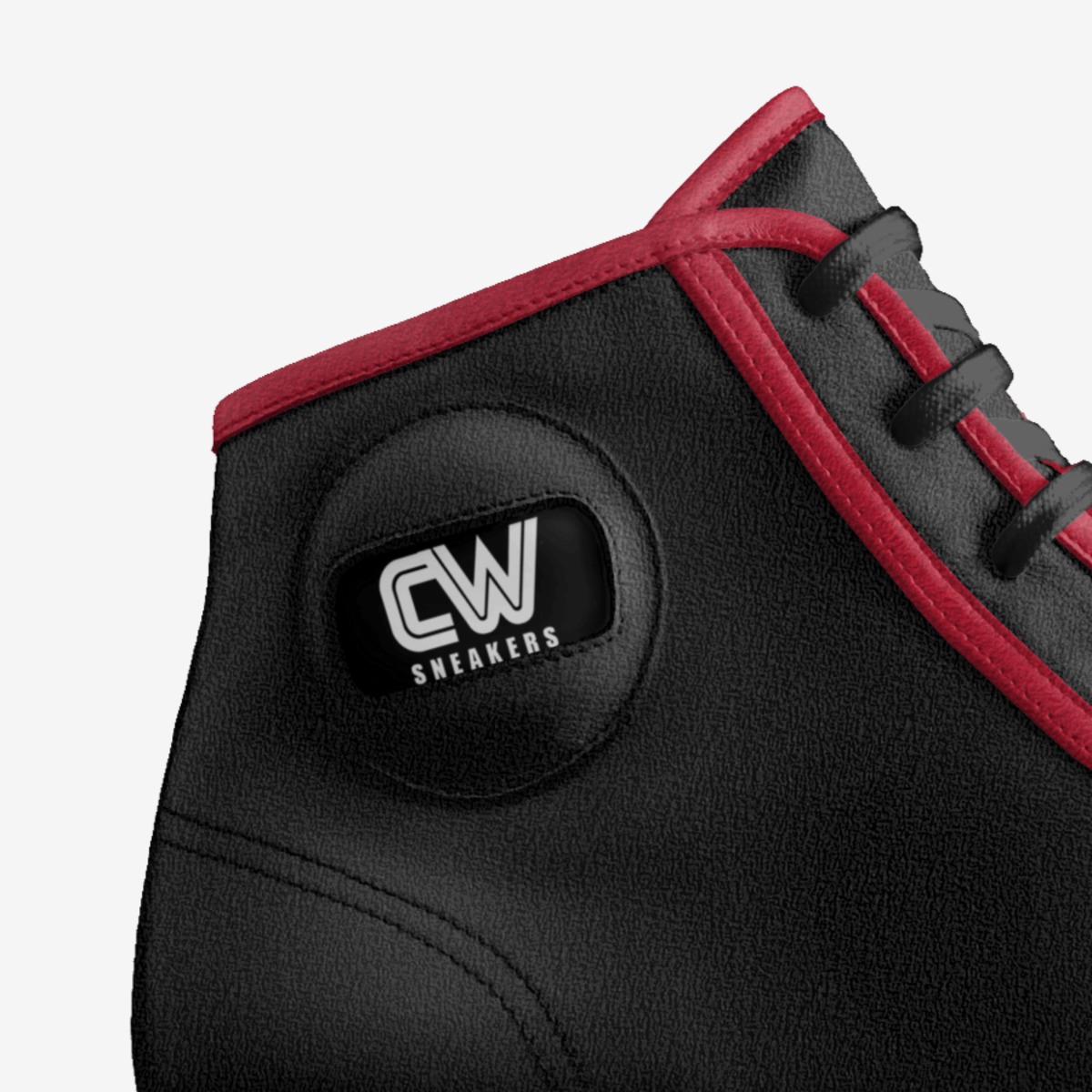 CW Green Goblins custom made in Italy shoes by Terrence Ford | Detail view