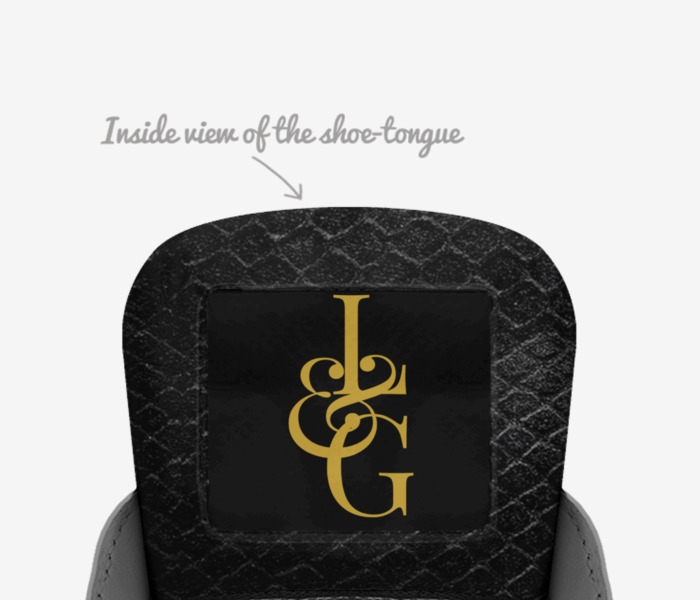 Lafayette & Grand custom made in Italy shoes by Dj Ceo | Tongue view