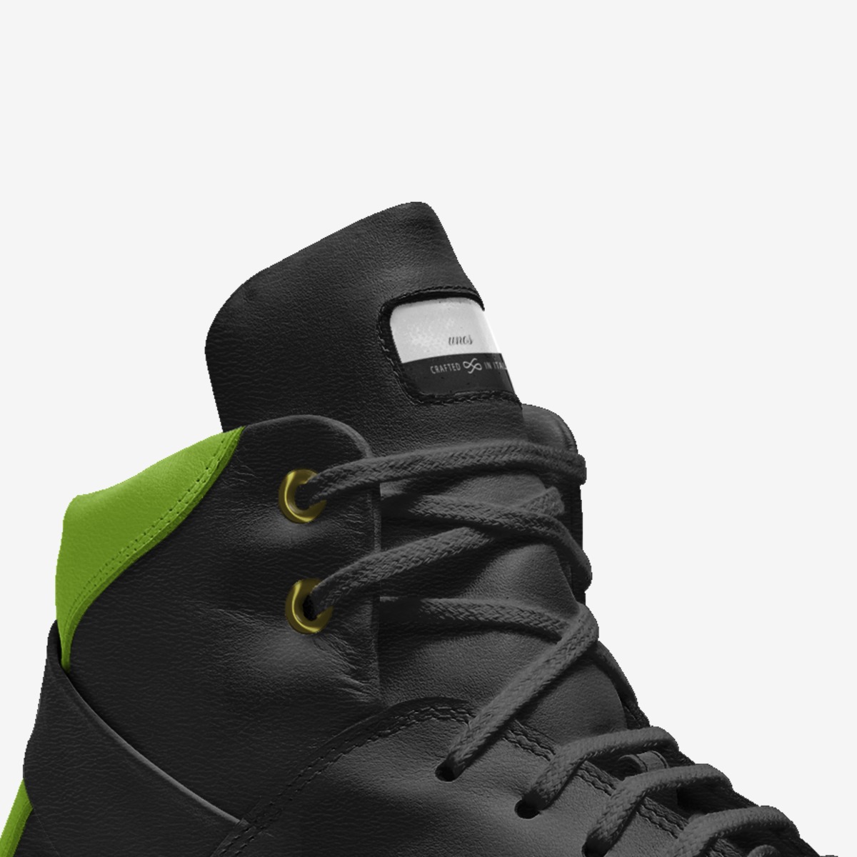 unos custom made in Italy shoes by Reginald Austell | Detail view