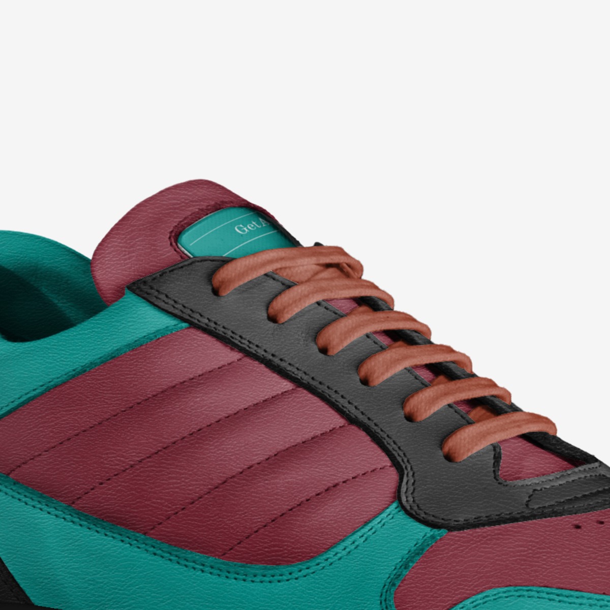 GetAGrip custom made in Italy shoes by Roscoe Harris | Detail view