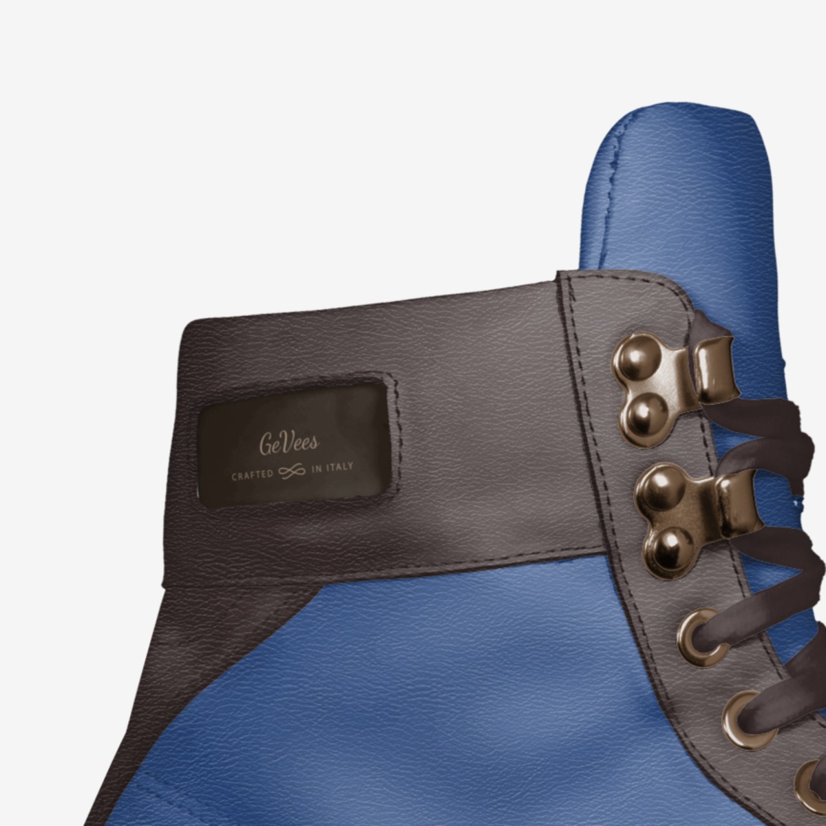 GeVees custom made in Italy shoes by Anastasia Edwards | Detail view