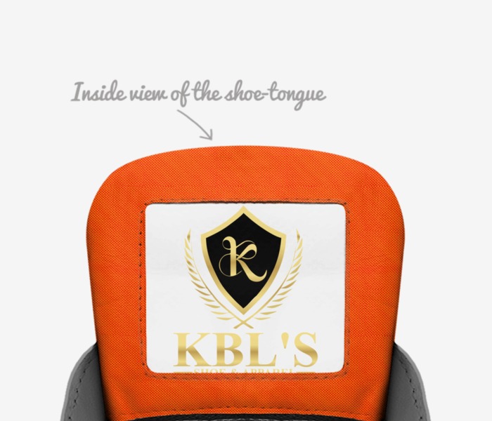 KBL'S custom made in Italy shoes by Keith Boykin | Tongue view