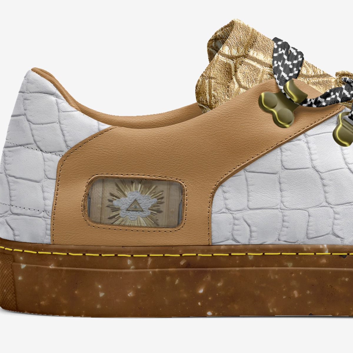 S_F_A's custom made in Italy shoes by Johnny Huewitt | Detail view