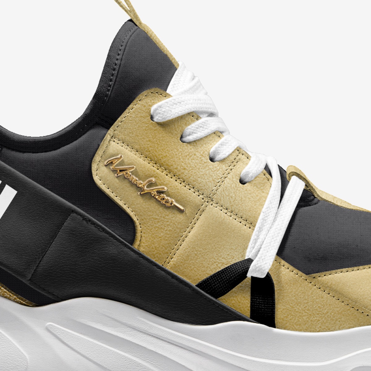 Victory 205 custom made in Italy shoes by Moneyatti Brand | Detail view