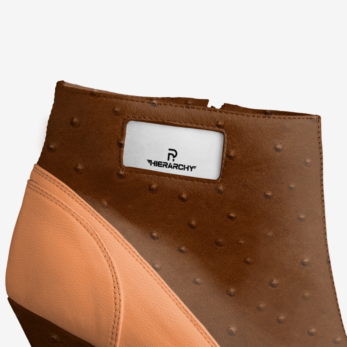Hierarchy custom made in Italy shoes by Nasim Pasha | Detail view