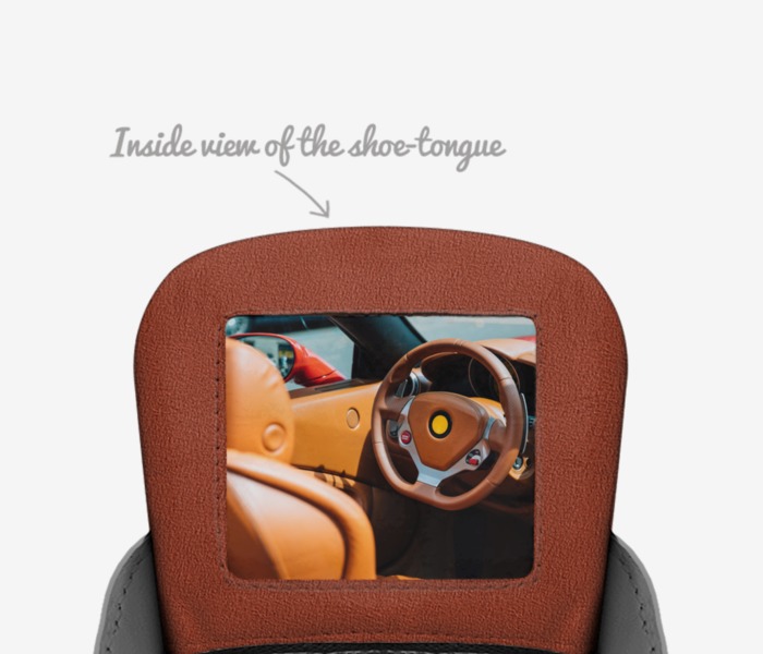 SHIRVILLE  custom made in Italy shoes by Shirville Jarvis | Tongue view