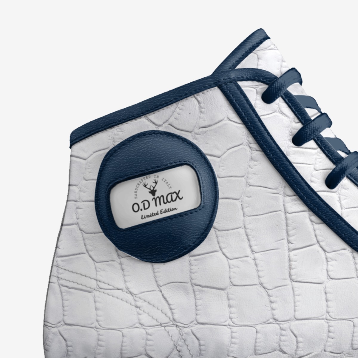 O.D MAX custom made in Italy shoes by Krishawn Kemp | Detail view