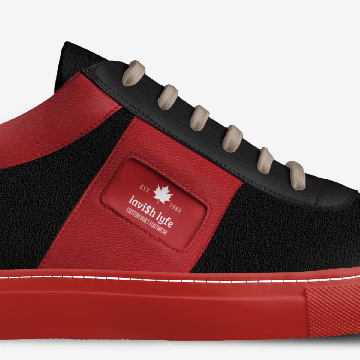 lavi$h lyfe custom made in Italy shoes by Brian Brown | Detail view