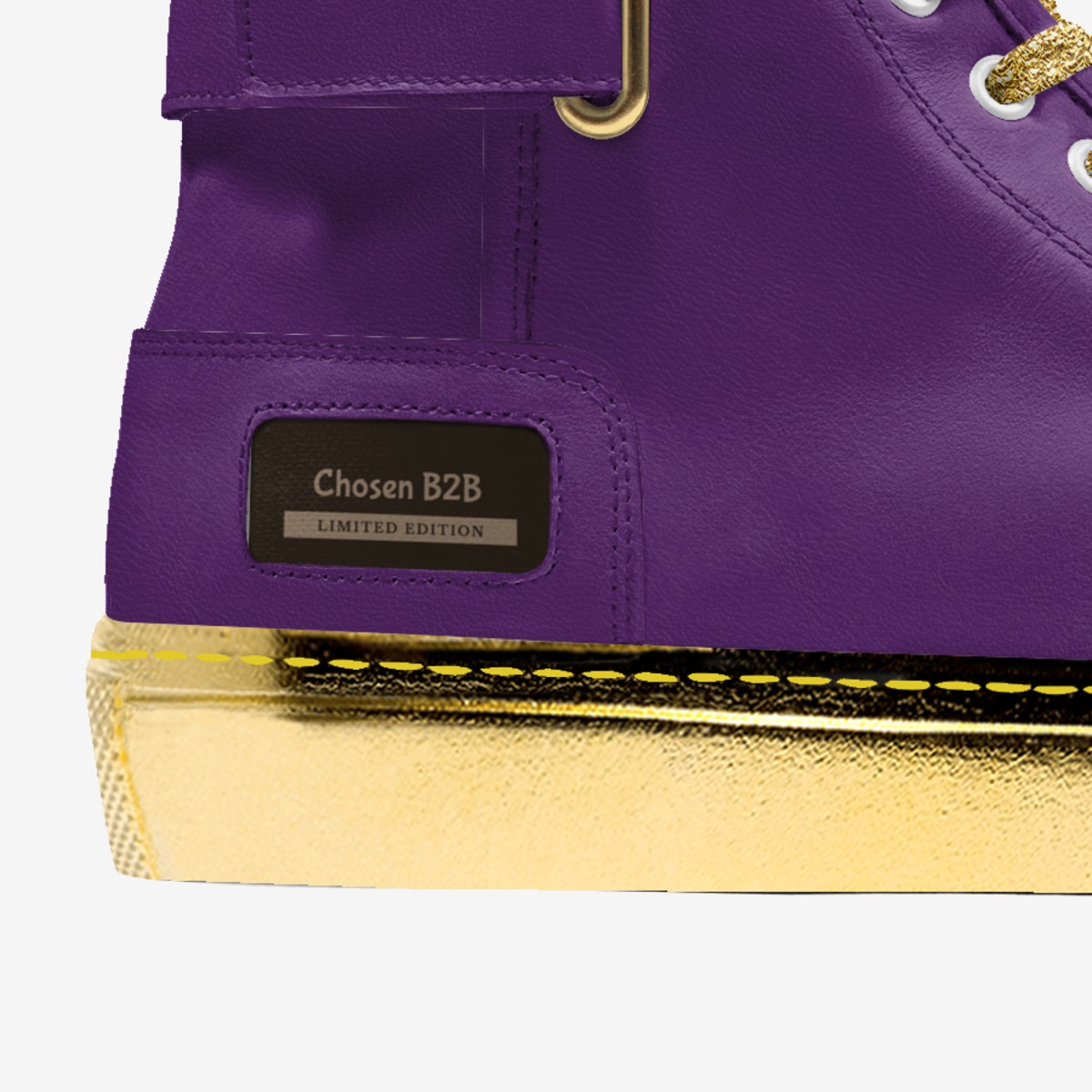 Chosen B2B  custom made in Italy shoes by Brent Bristol | Detail view