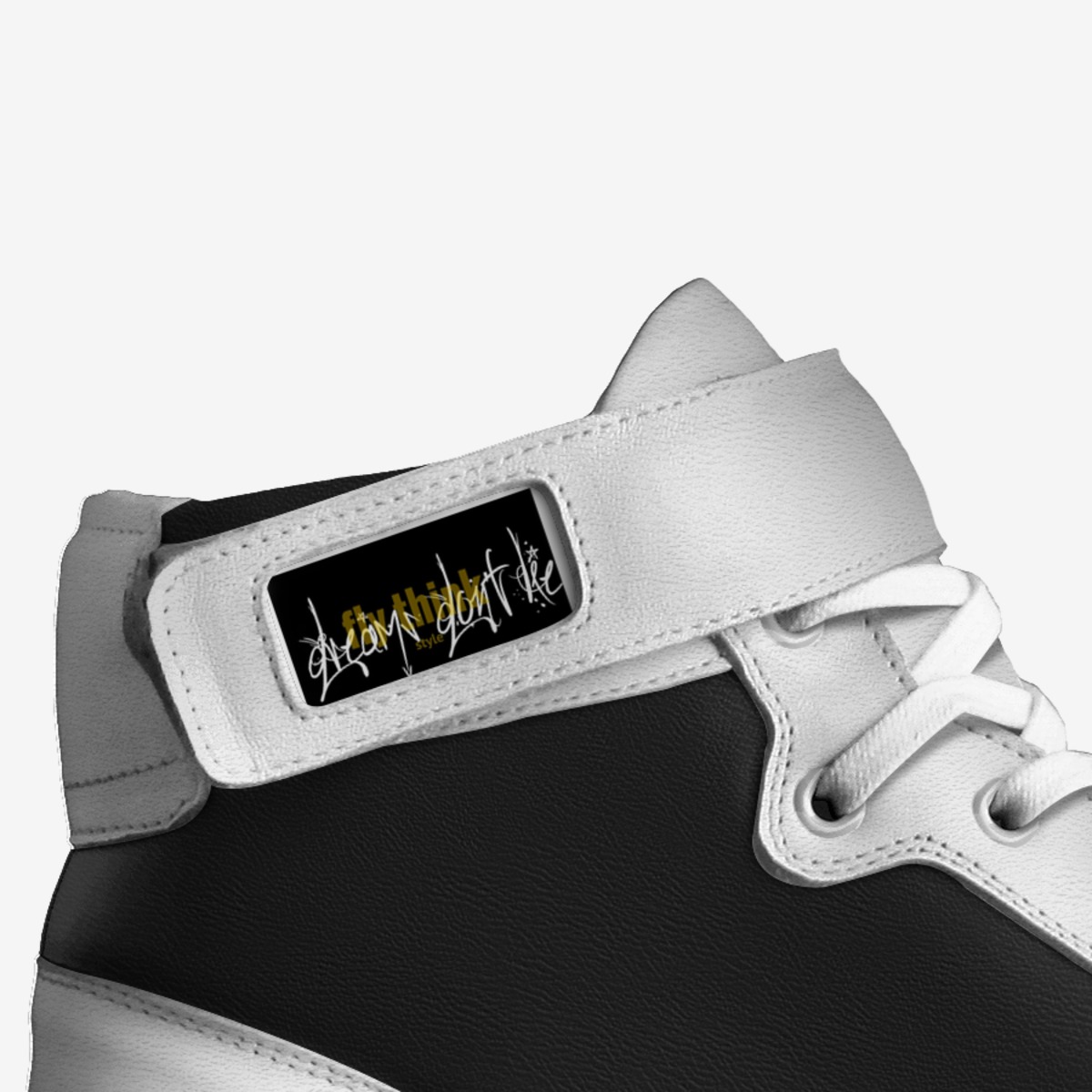Uche custom made in Italy shoes by Enam Montgomery | Detail view