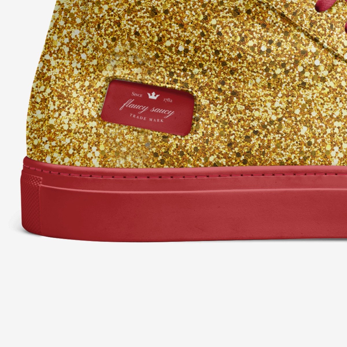 flaucy saucy custom made in Italy shoes by Ahshaki Gibson | Detail view