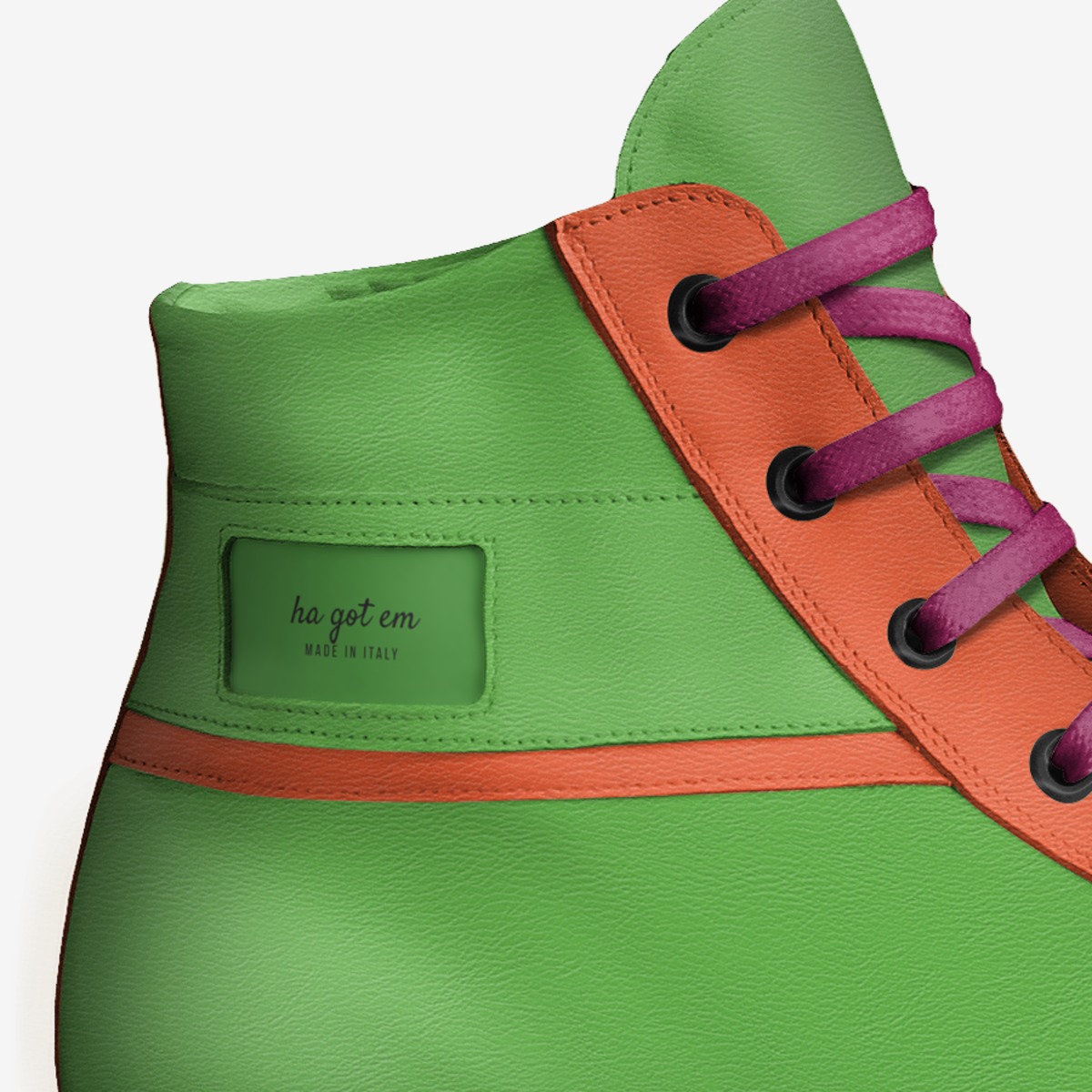 ha got em custom made in Italy shoes by Charles Morgan | Detail view