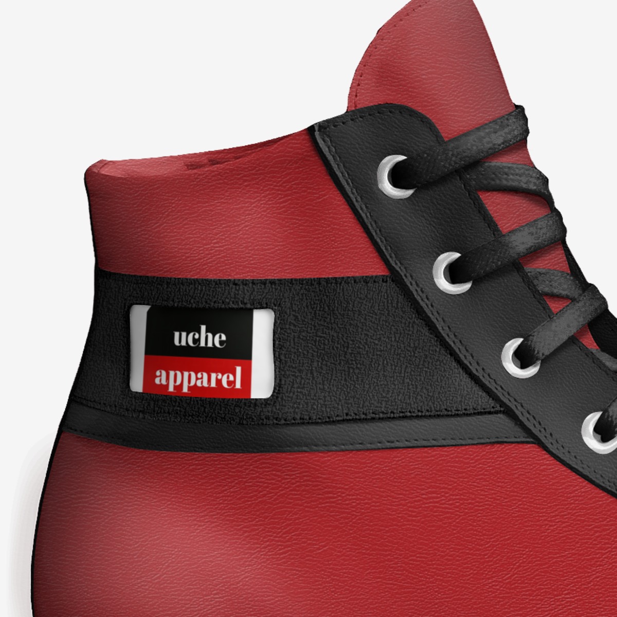 Uche custom made in Italy shoes by Enam Montgomery | Detail view
