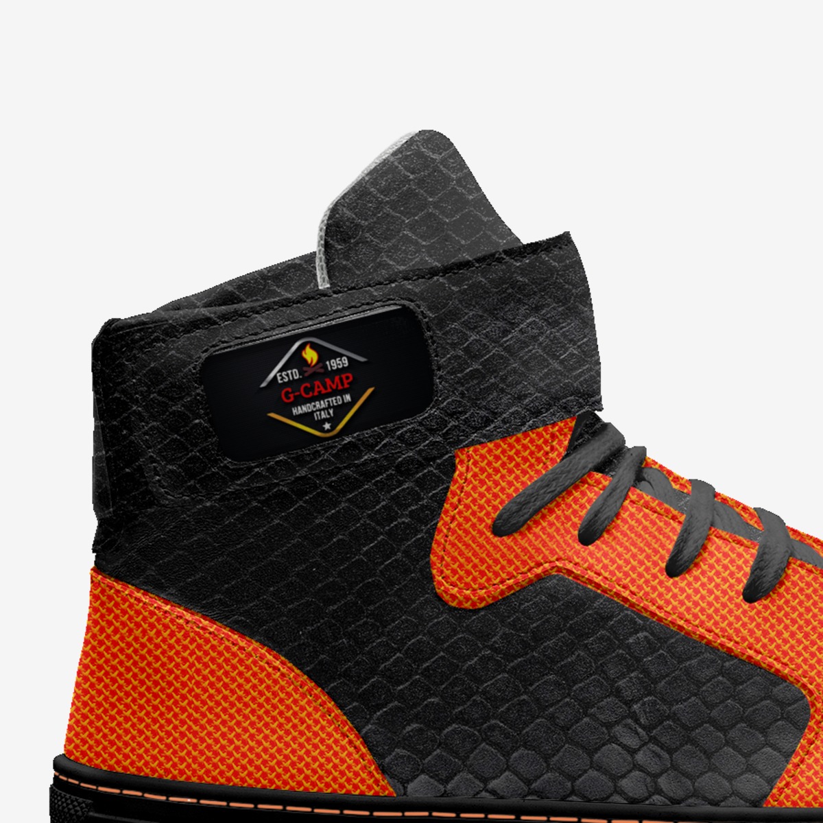 G-CAMP custom made in Italy shoes by Antonio Goodwin | Detail view