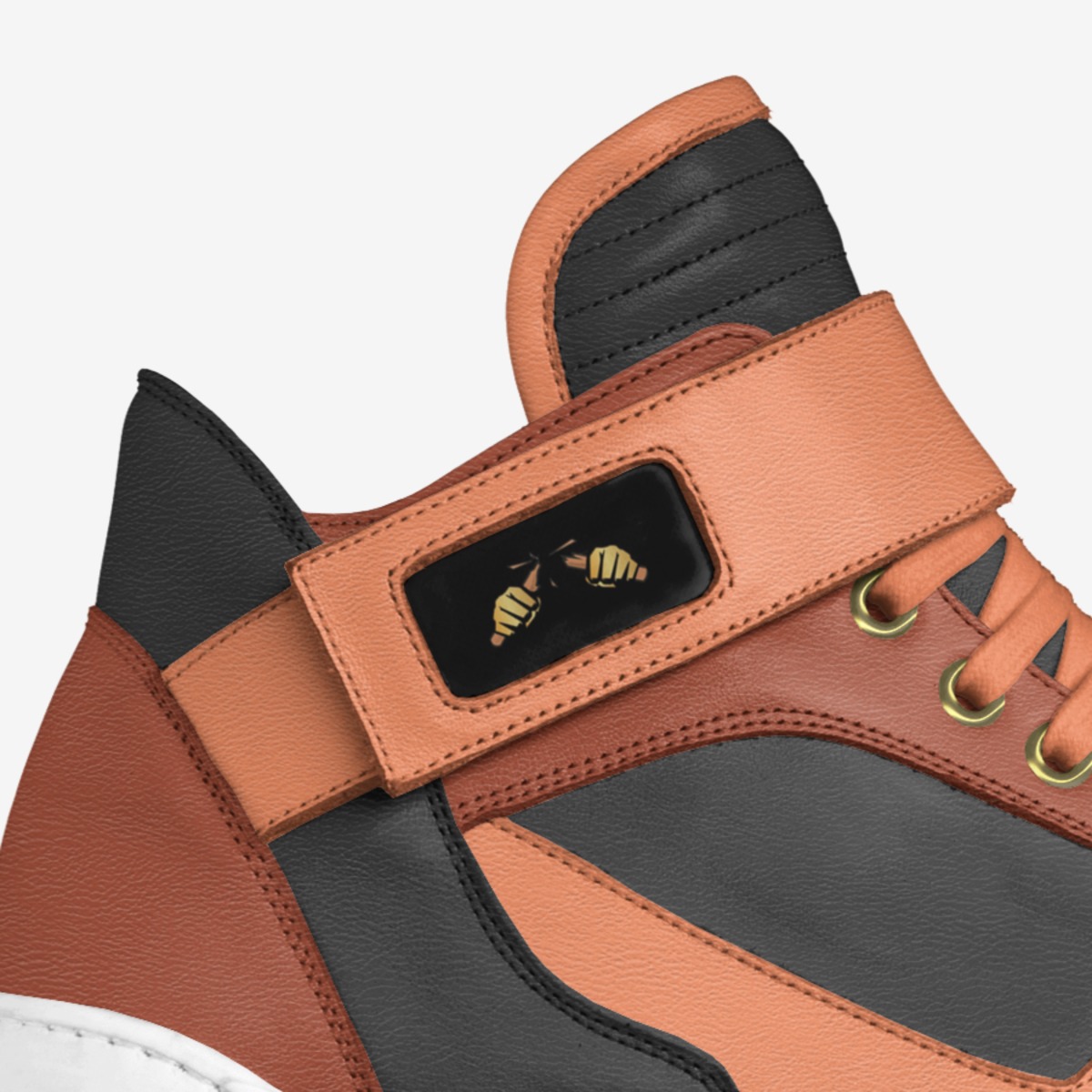 Qwasha  custom made in Italy shoes by Lincoln Samkelo Fihla | Detail view