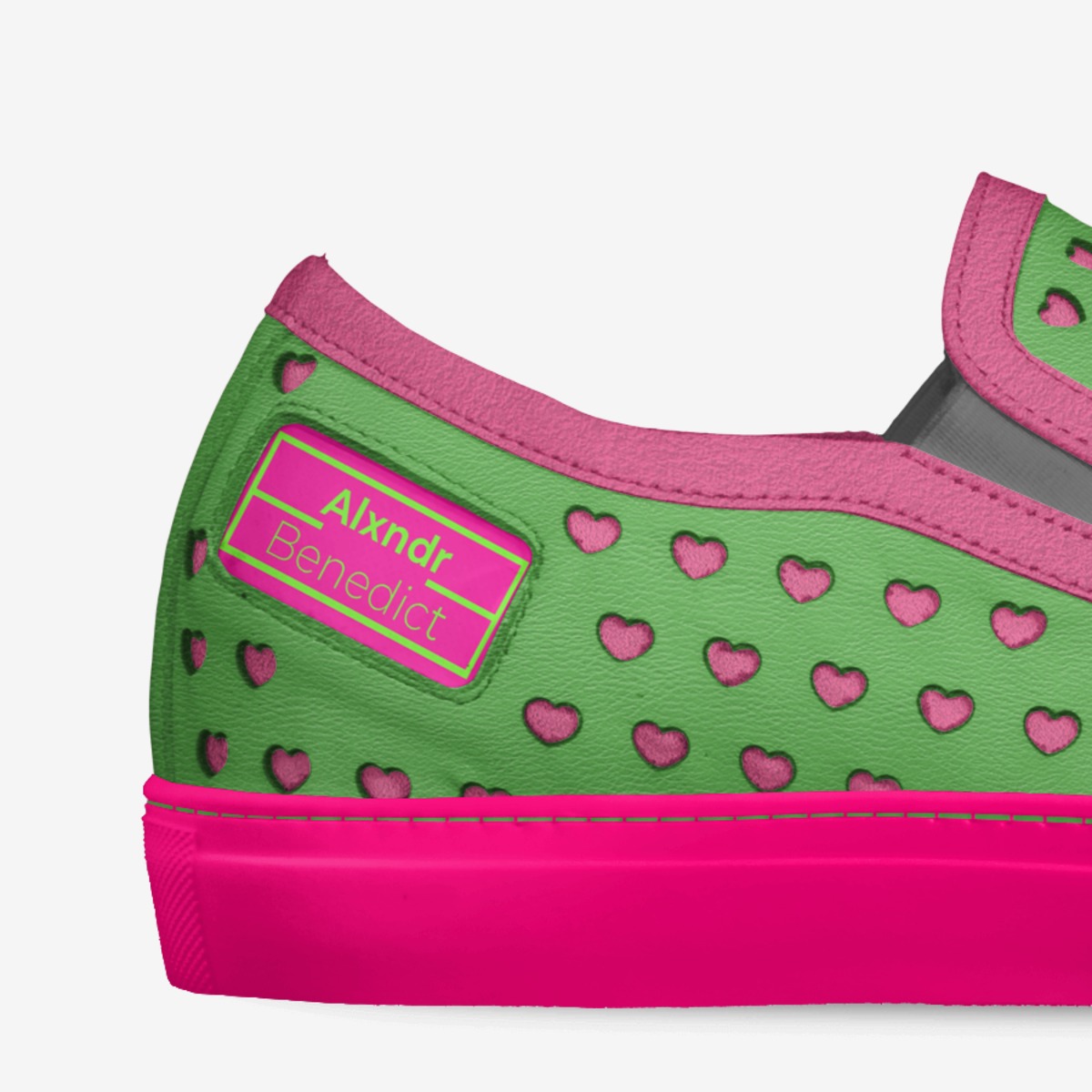 Alxndr Fancy 'A' custom made in Italy shoes by Alexander Peters | Detail view
