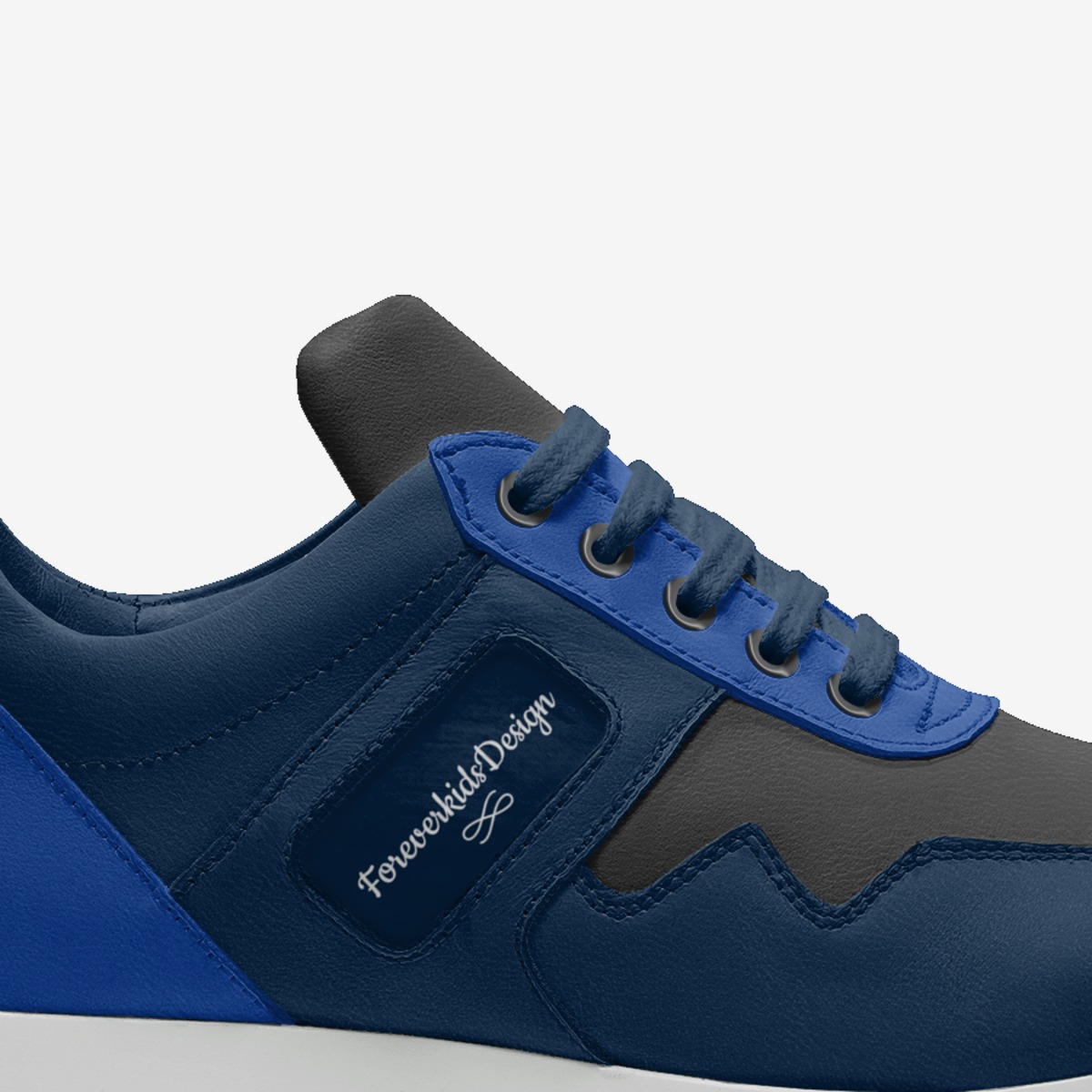 ForeverkidsDesign custom made in Italy shoes by Dr Lillian Carter Hendrix | Detail view