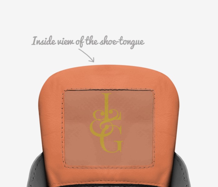 St.JamesCollection custom made in Italy shoes by Dj Ceo | Tongue view