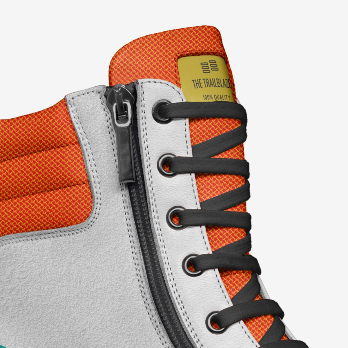 The trailblazer custom made in Italy shoes by Vasiliki Papadopoulos | Detail view