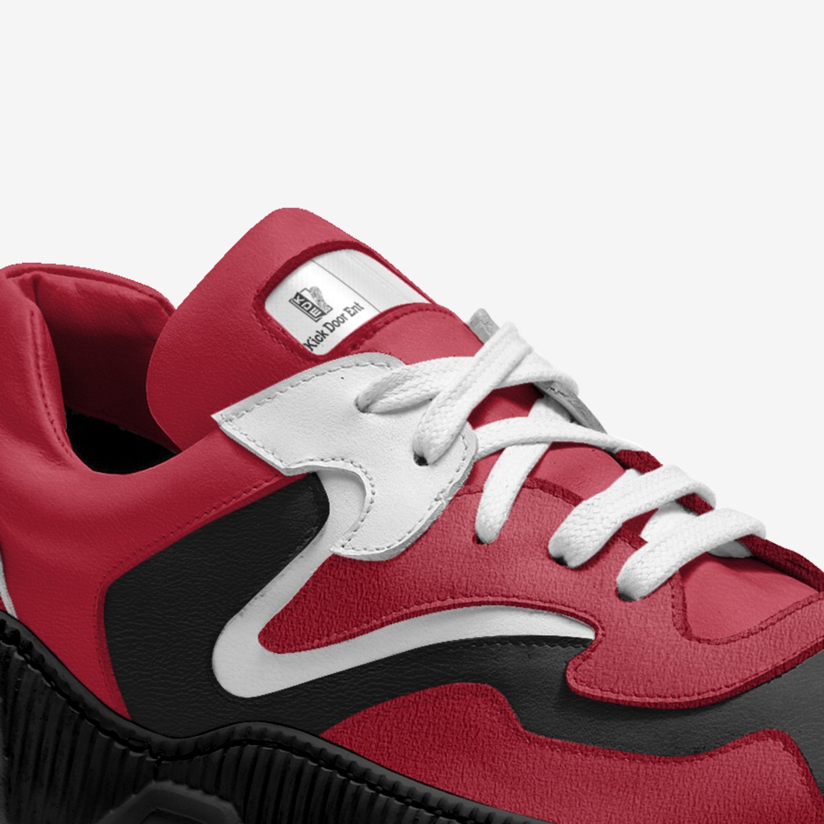 KickDoorKicks-R custom made in Italy shoes by Kameryn Clavon | Detail view