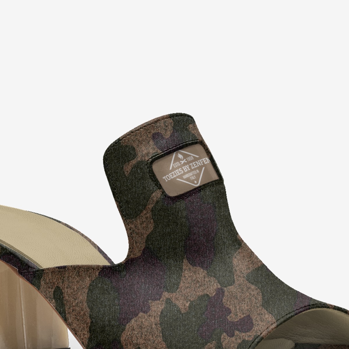 TOEZIES BY ZENFENI custom made in Italy shoes by Jahi Ali-bey | Detail view