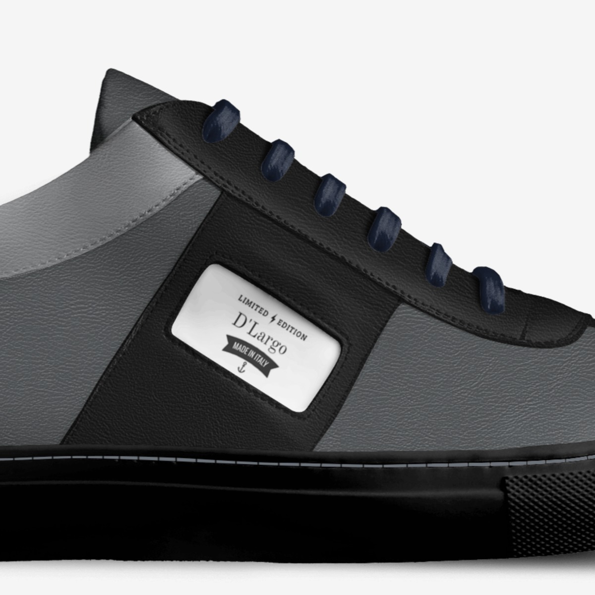 D'Largo custom made in Italy shoes by Nathaniel Seaborn | Detail view