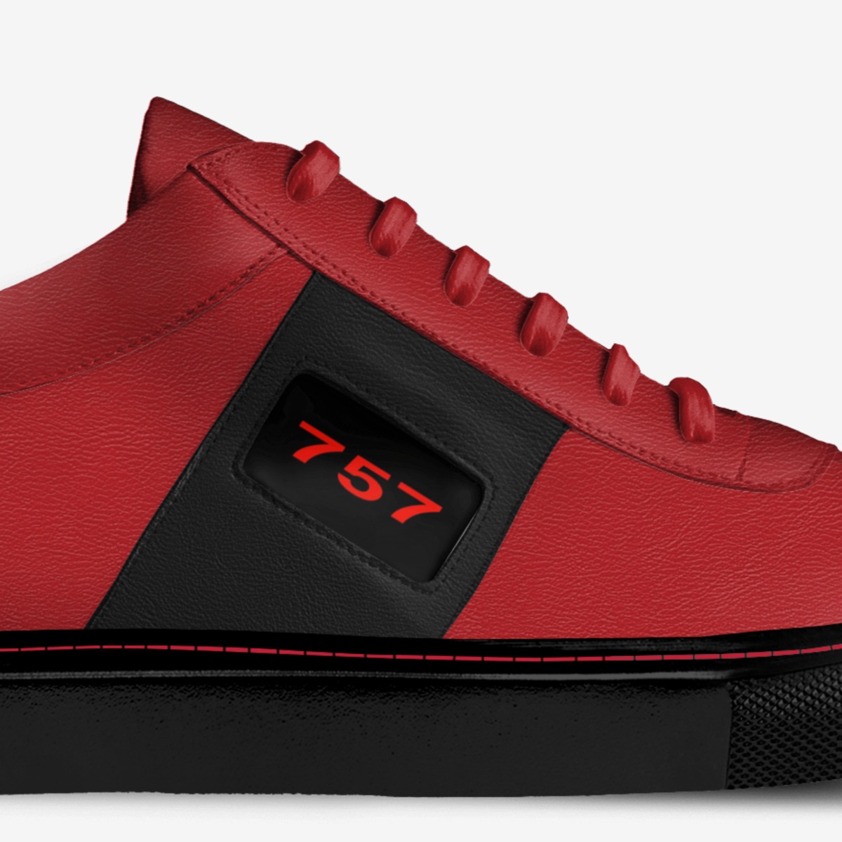757 custom made in Italy shoes by De'Andre Hawkins | Detail view