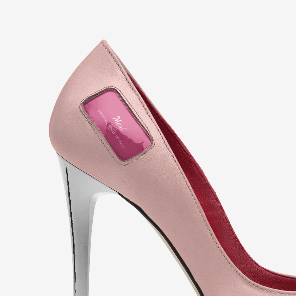 Mari' custom made in Italy shoes by Delia Inclan | Detail view