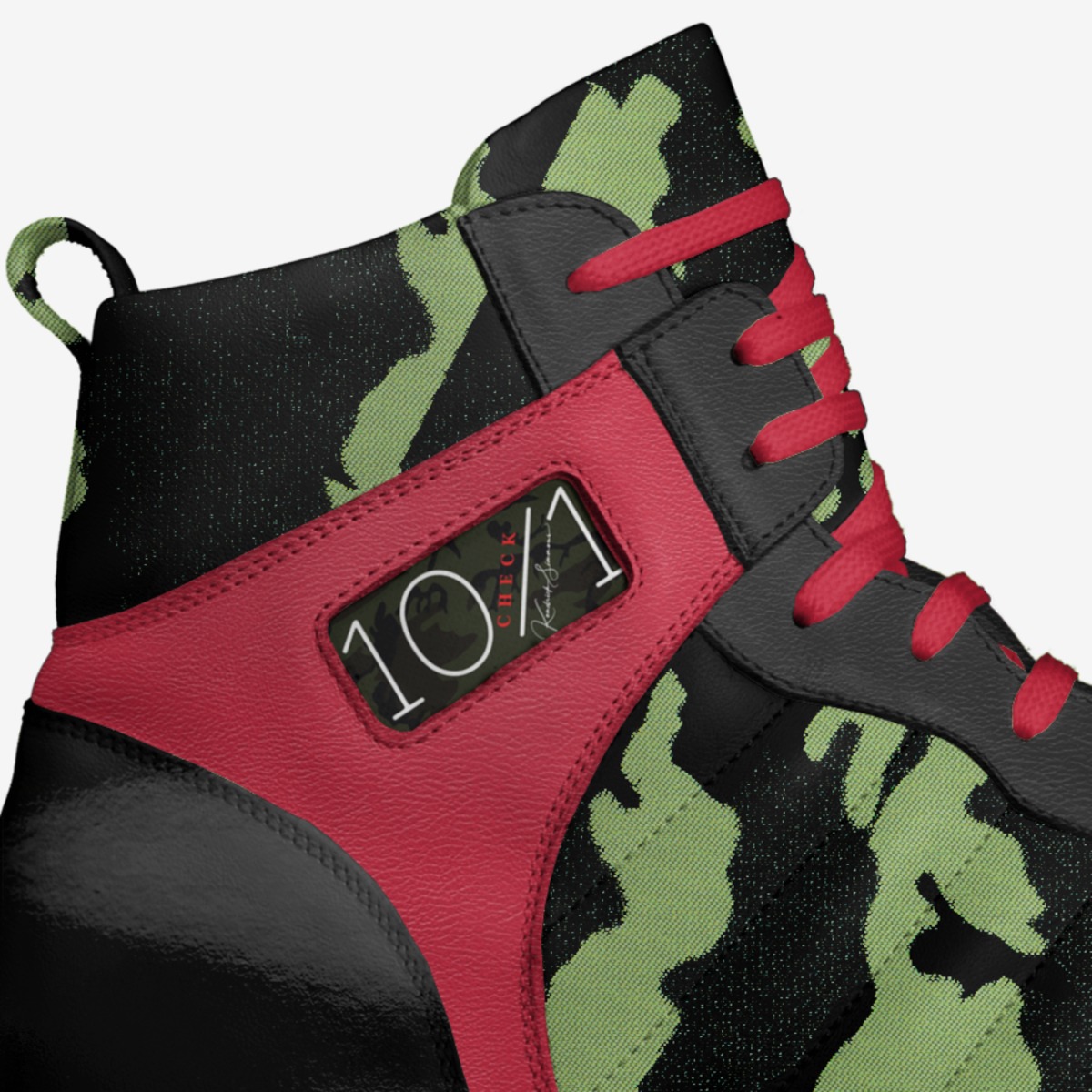 CHECK  10/1  custom made in Italy shoes by Kendrick Simmons | Detail view
