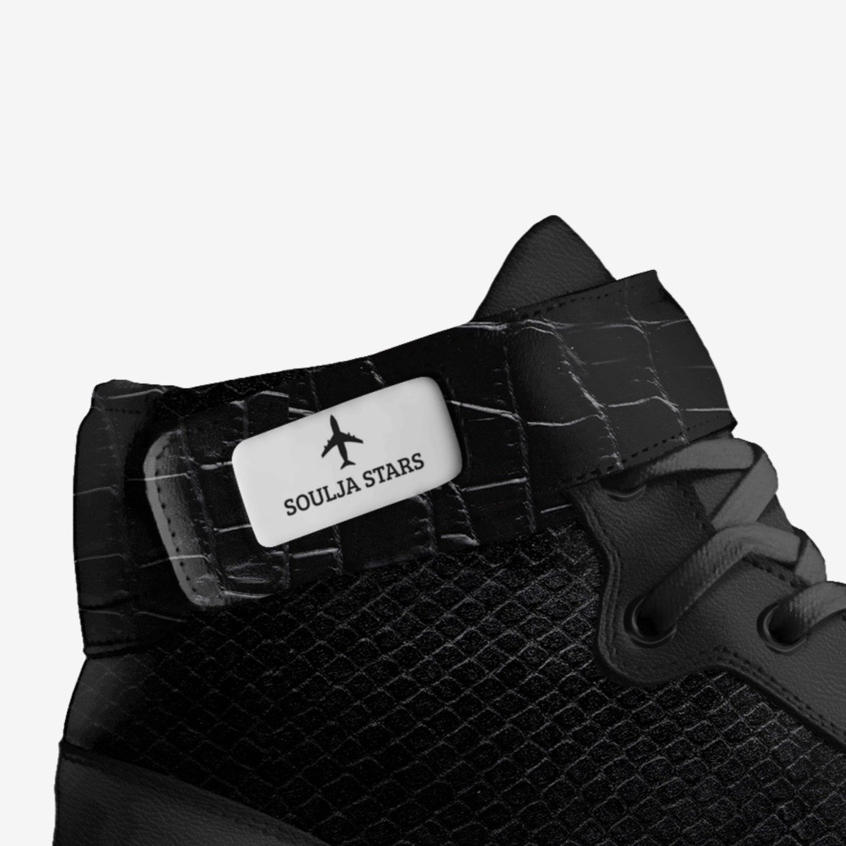 Soulja Stars custom made in Italy shoes by Deandre Way | Detail view