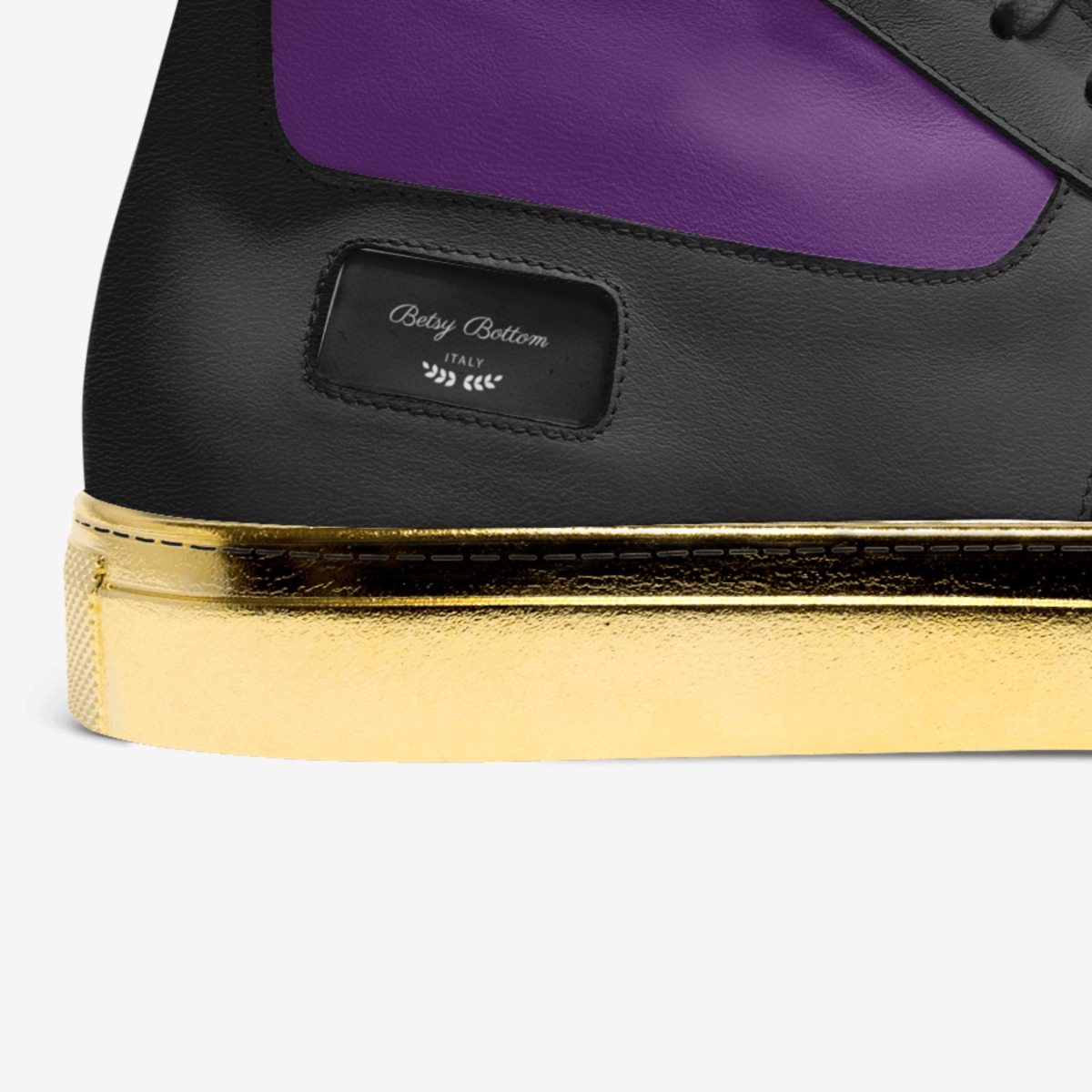 Betsy Bottom  custom made in Italy shoes by Travorius Jones | Detail view