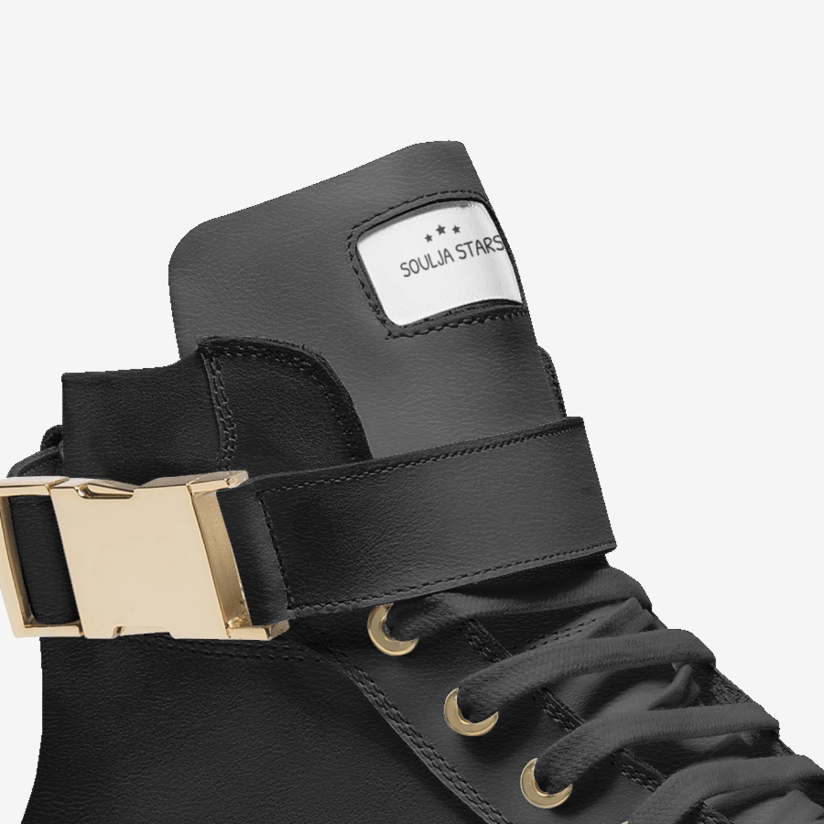 Soulja Stars custom made in Italy shoes by Deandre Way | Detail view