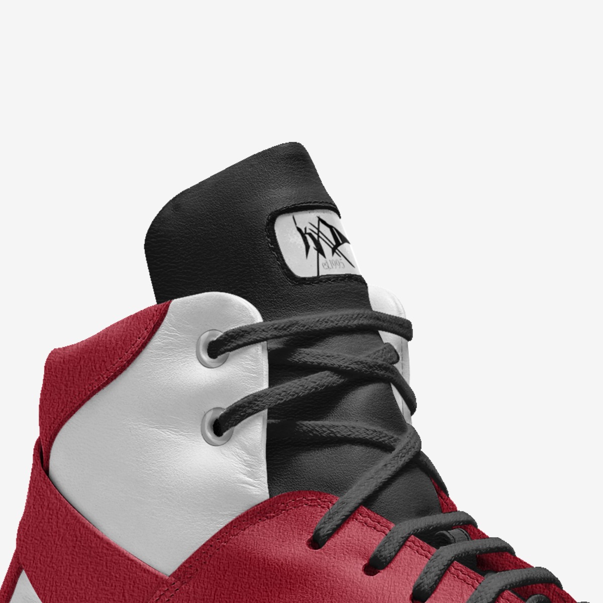 Fight Club custom made in Italy shoes by Khadijah Davis | Detail view