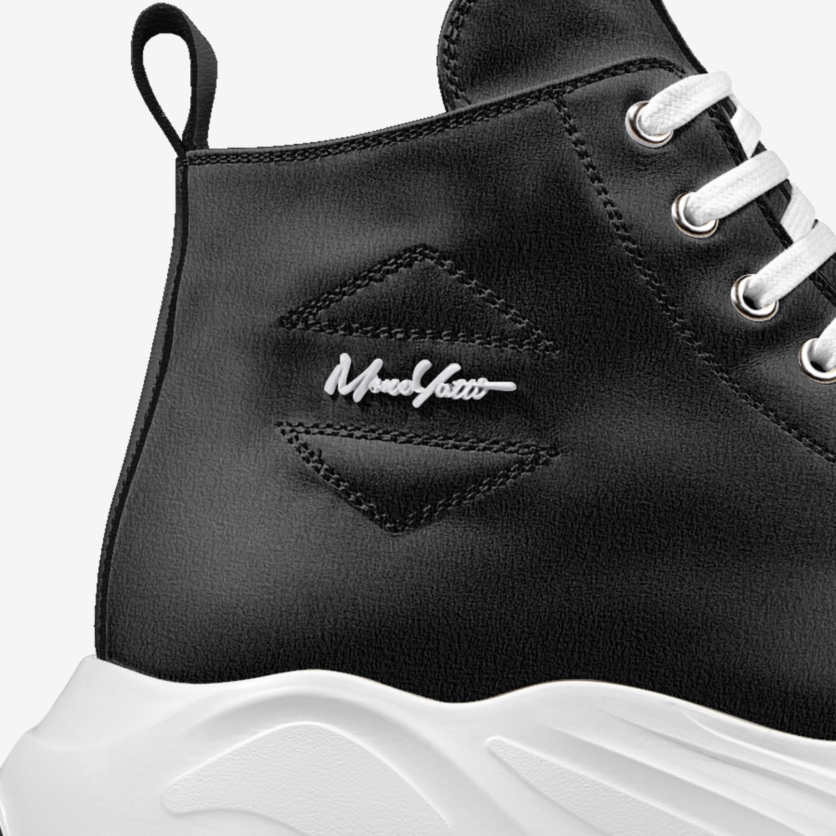 Verses 004 custom made in Italy shoes by Moneyatti Brand | Detail view