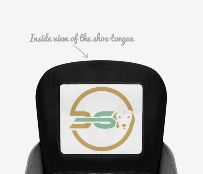 360z custom made in Italy shoes by Underdog360 Cordero | Tongue view