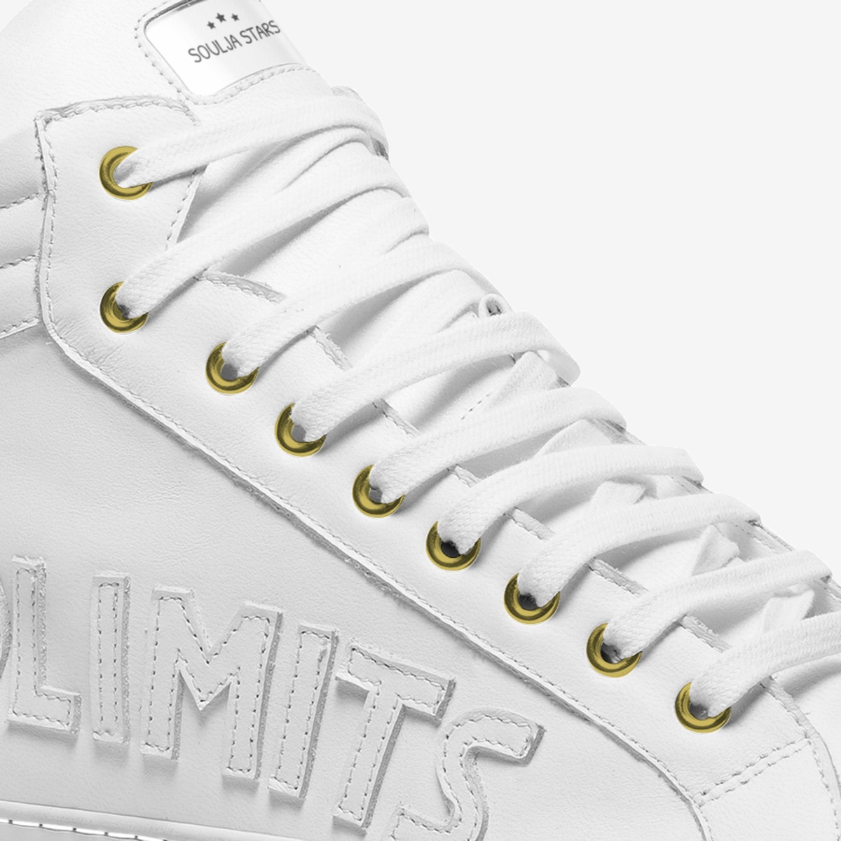 Soulja Stars custom made in Italy shoes by Deandre Way | Detail view