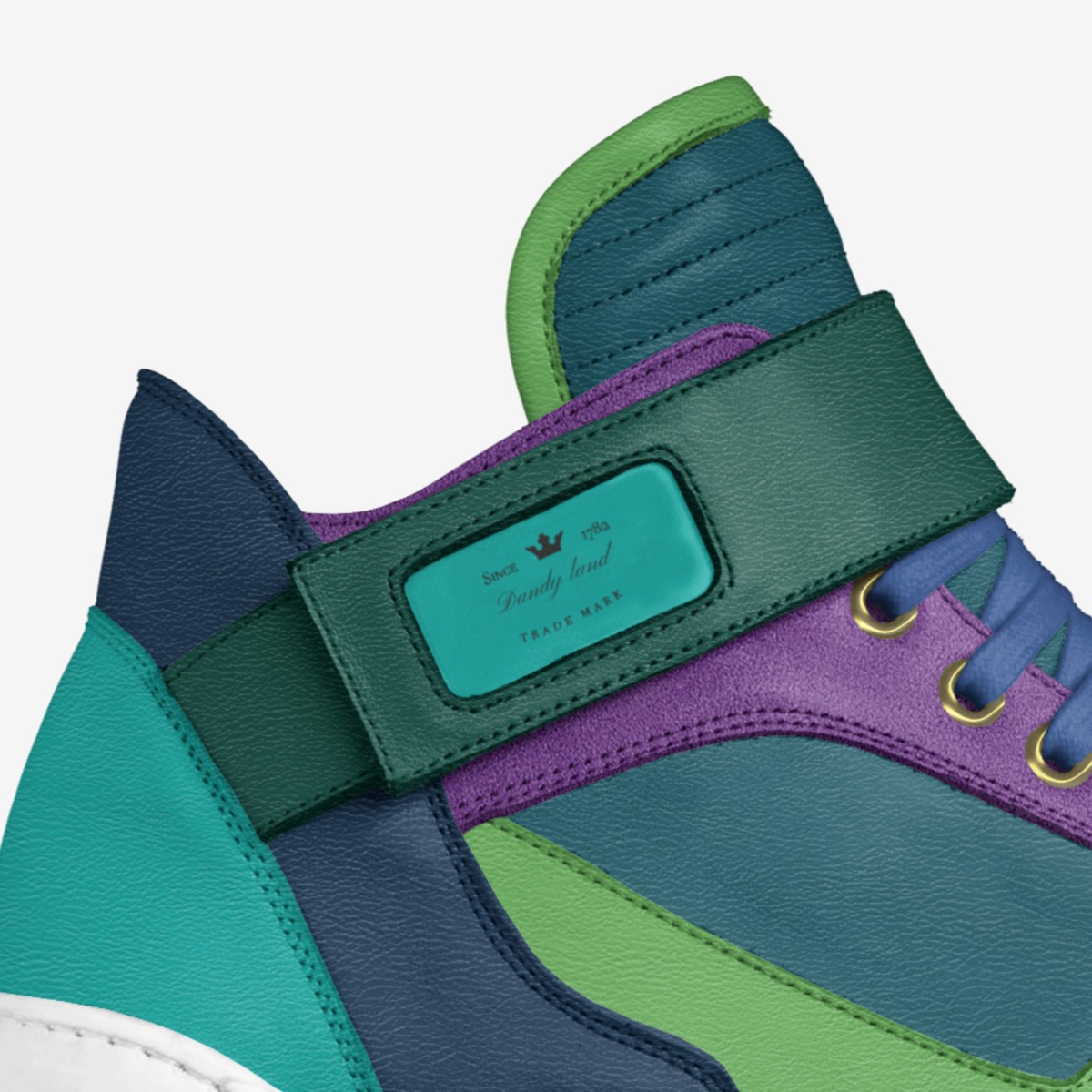 Dandy land  custom made in Italy shoes by Destiny Mcdougal | Detail view