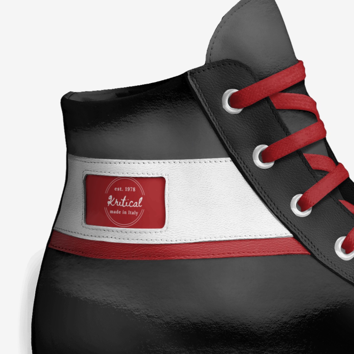 Kritical custom shoes Kritical custom made in Italy shoes by K Rob | Detail view