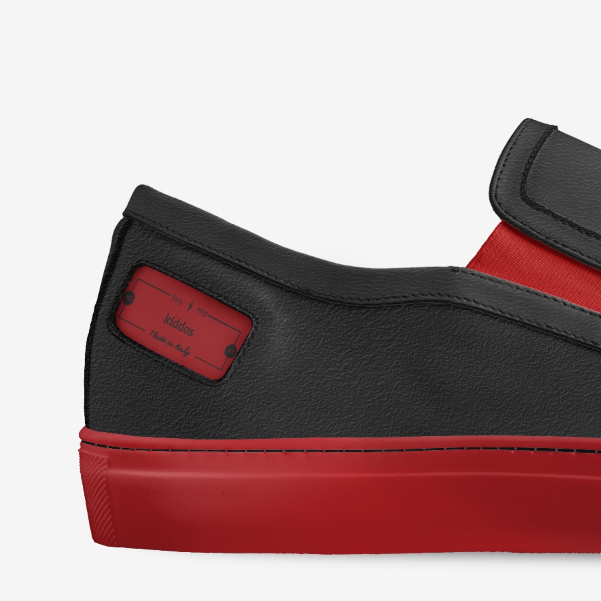 kiddos custom made in Italy shoes by Ëasy Šhak Brewster | Detail view