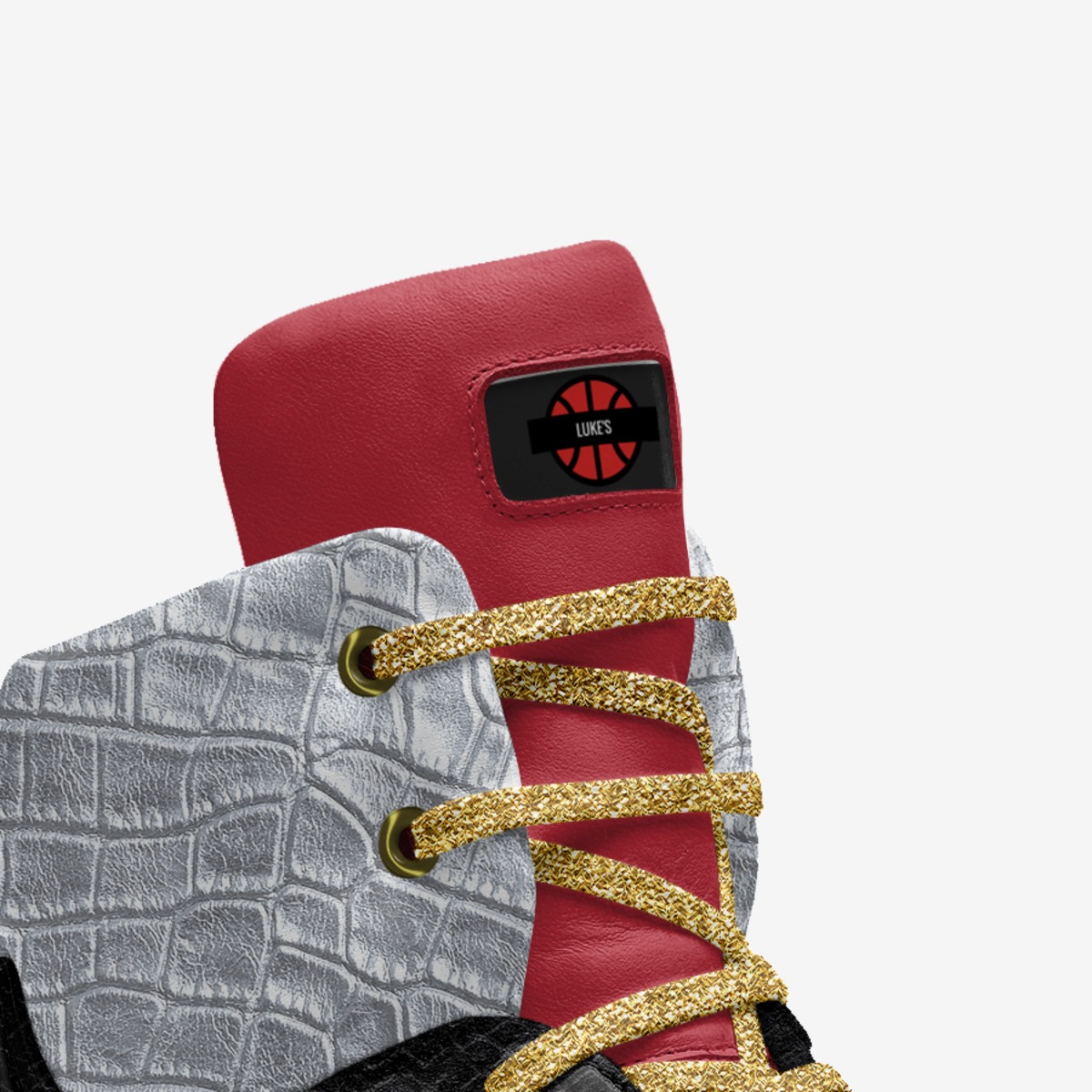 Luke's custom made in Italy shoes by Jonathan Diaz | Detail view