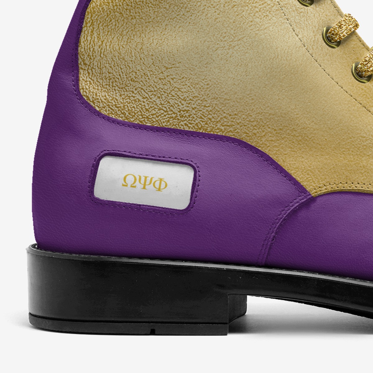 1911 custom made in Italy shoes by The Diva Lyn Hicks | Detail view