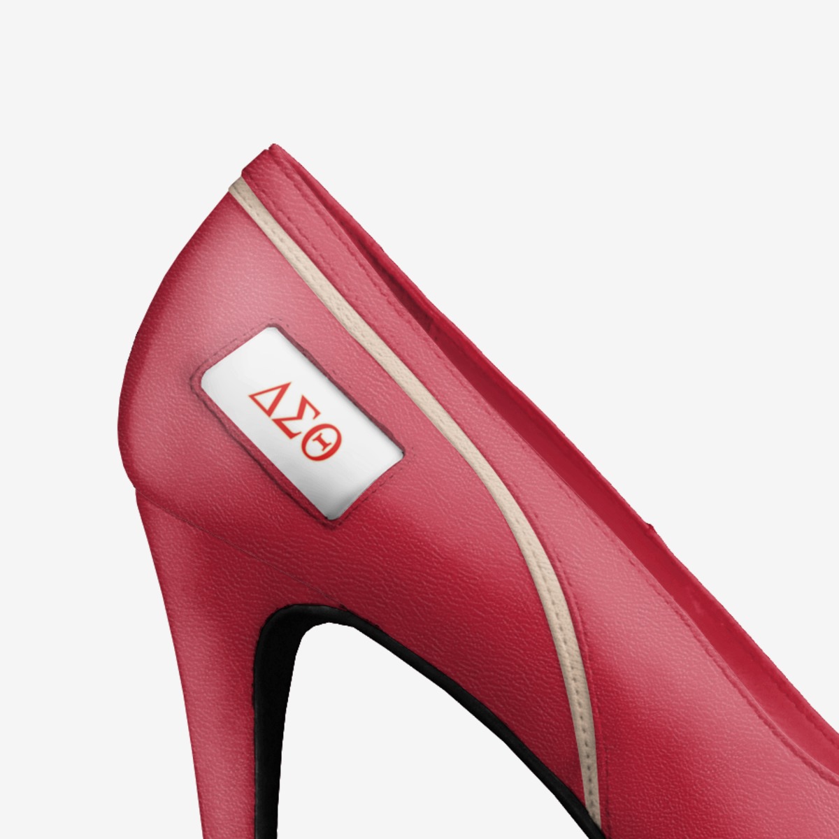 1913 custom made in Italy shoes by The Diva Lyn Hicks | Detail view