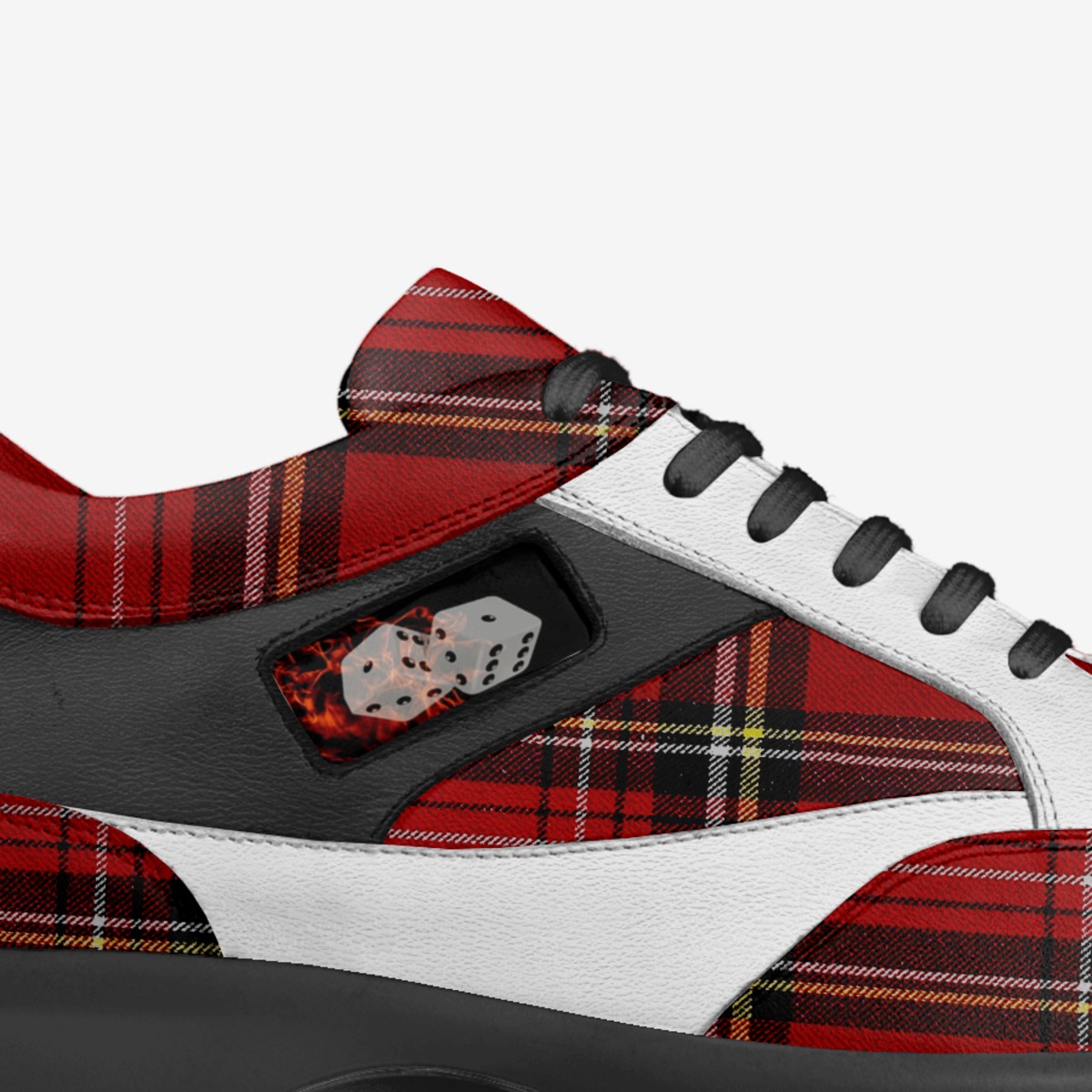 DICE custom made in Italy shoes by Enessy Chimes | Detail view