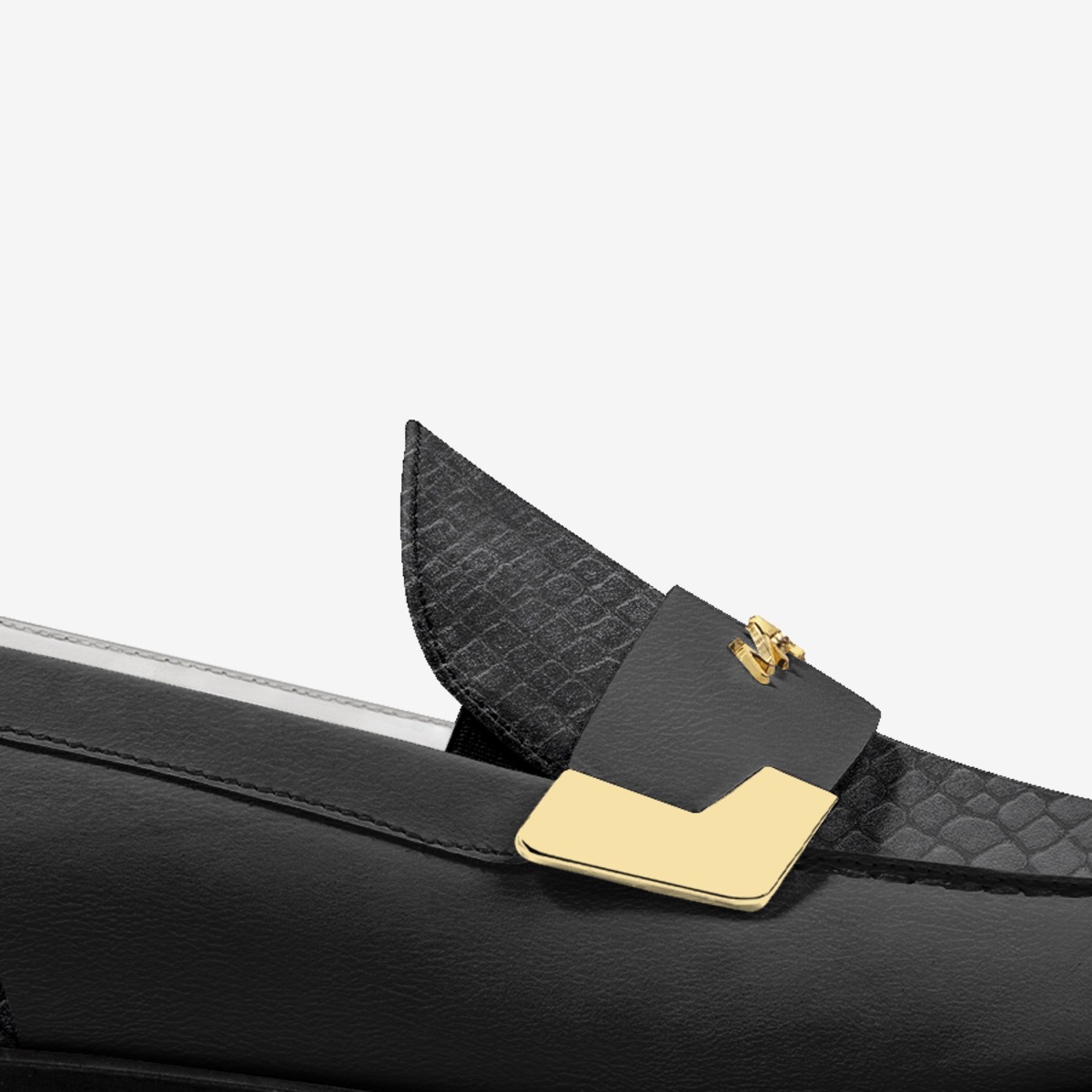 ElegantDrip 013 custom made in Italy shoes by Moneyatti Brand | Detail view