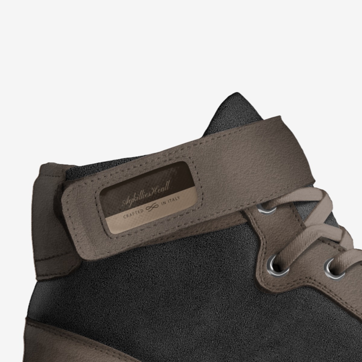 AykilliesHeall  custom made in Italy shoes by Terrance Jackson | Detail view