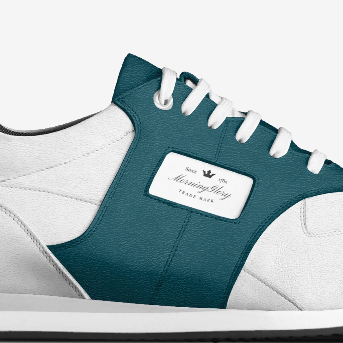 MorningGlory custom made in Italy shoes by Cal Sherwood | Detail view