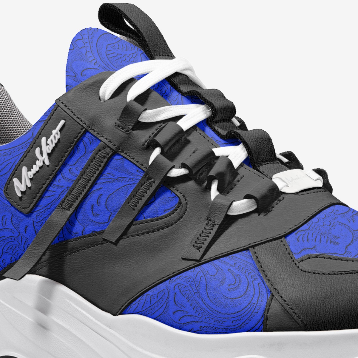 MBandz 017 custom made in Italy shoes by Moneyatti Brand | Detail view