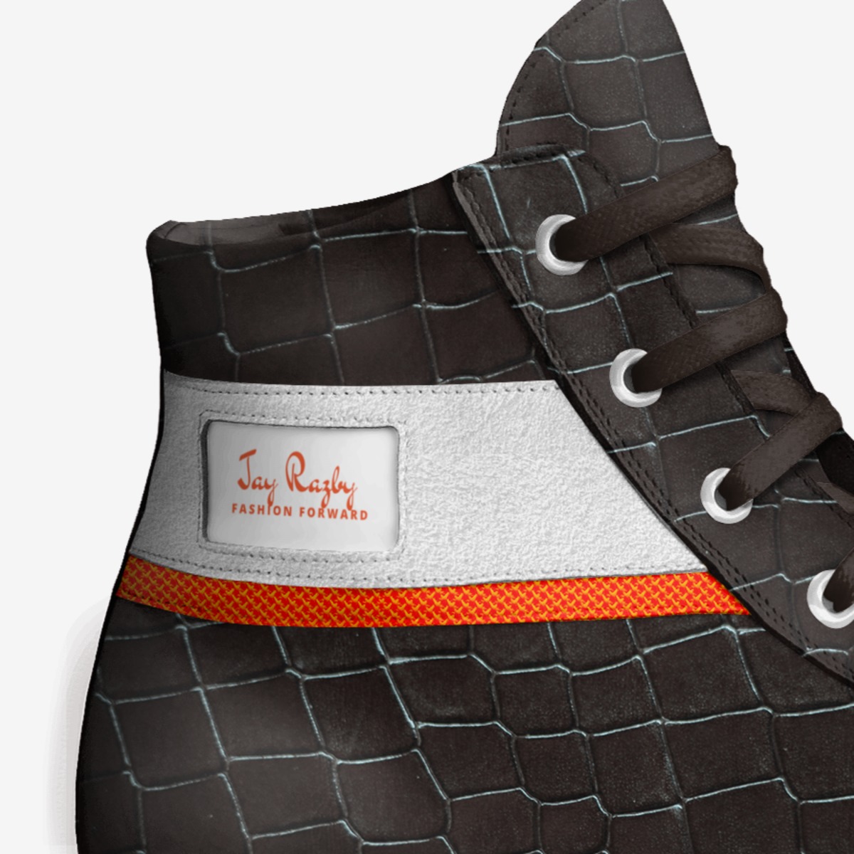 Jay Razby  custom made in Italy shoes by Jay Rock | Detail view